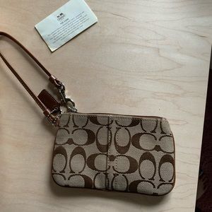 Coach Wristlet